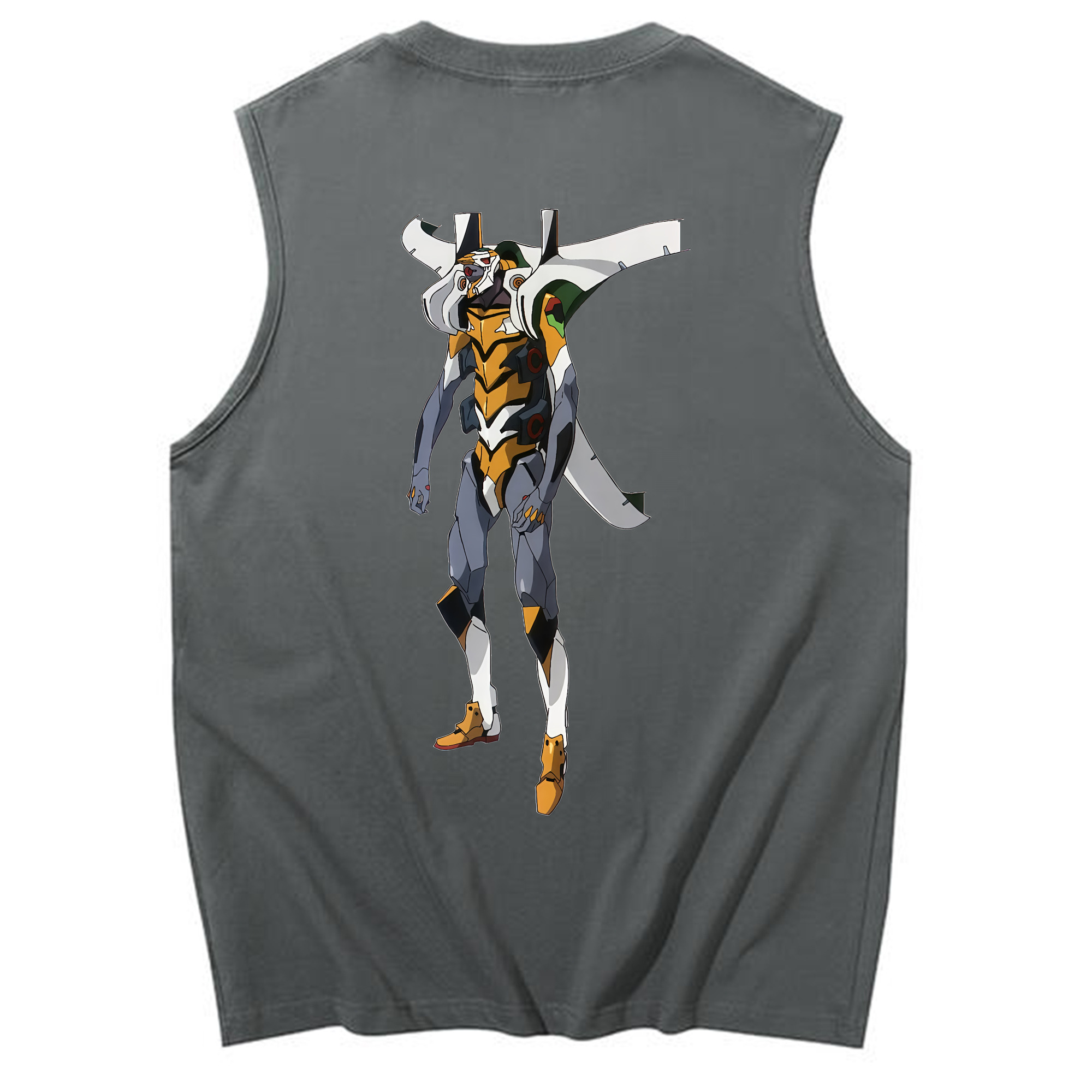 （画像用） EVA 新世紀エヴァンゲリオン コットン100％タンクトップ（背面プリント）